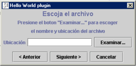 Escoger un archivo