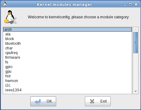 Kernel Modules Manager