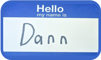 a nametag